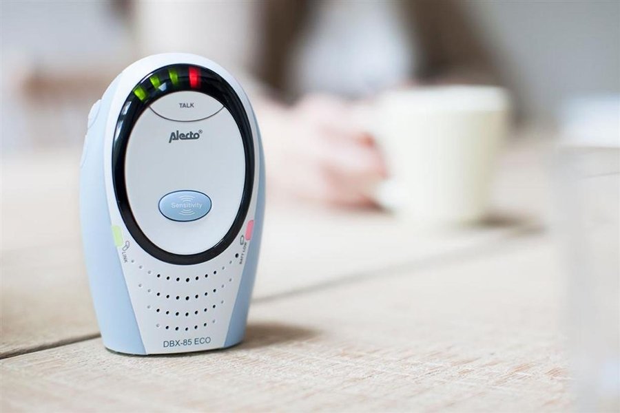 Vigilabebés Alecto DBX-85 ECO con tecnología DECT