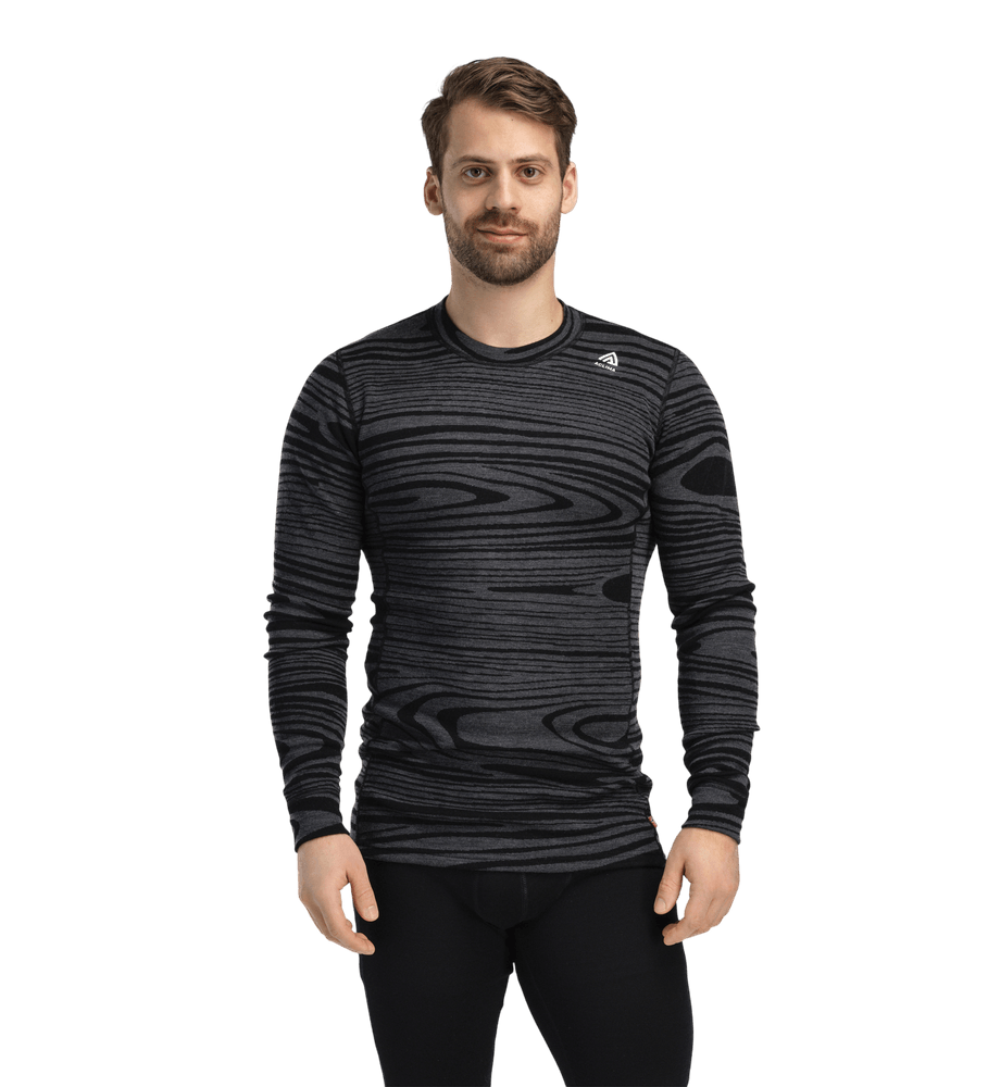 Camiseta térmica de lana merino Aclima WarmWool Crewneck