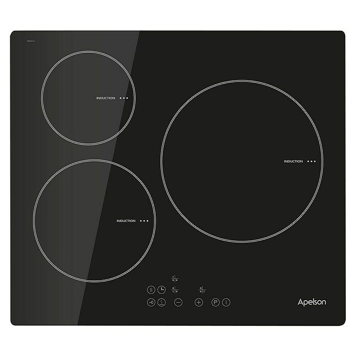 Placa de inducción Apelson AIT 3602 de tres zonas