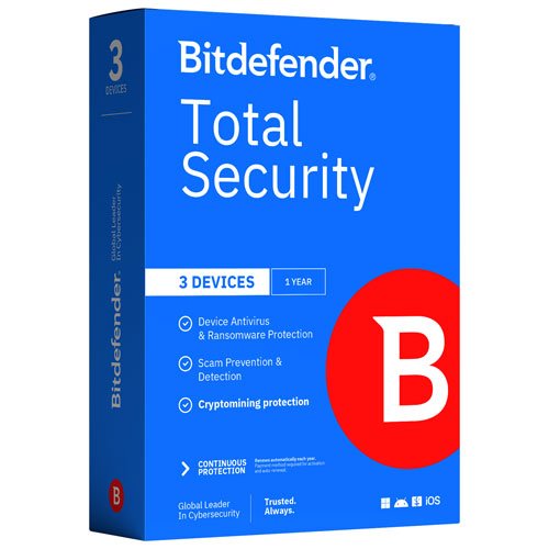 Bitdefender Total Security, solución de seguridad y protección multidispositivo