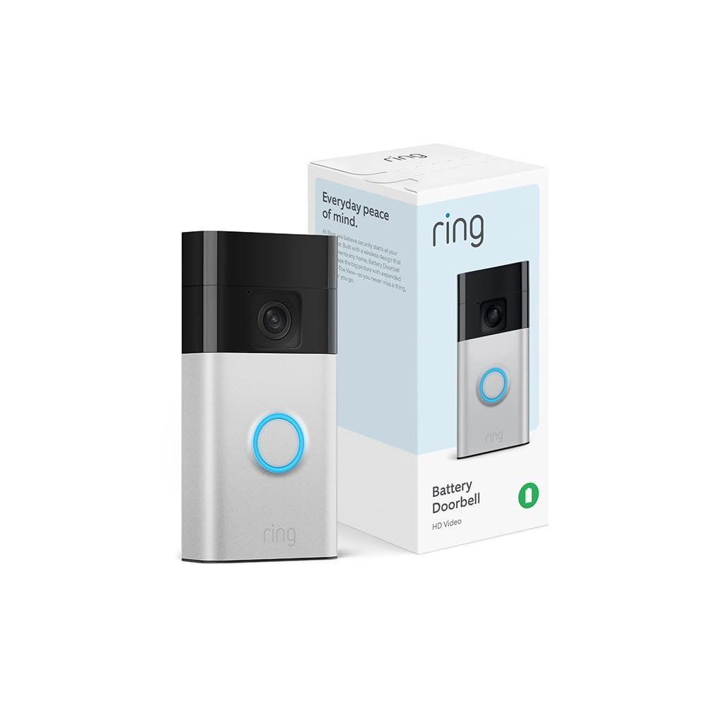 Videotimbre inteligente Amazon Ring Battery Video Doorbell