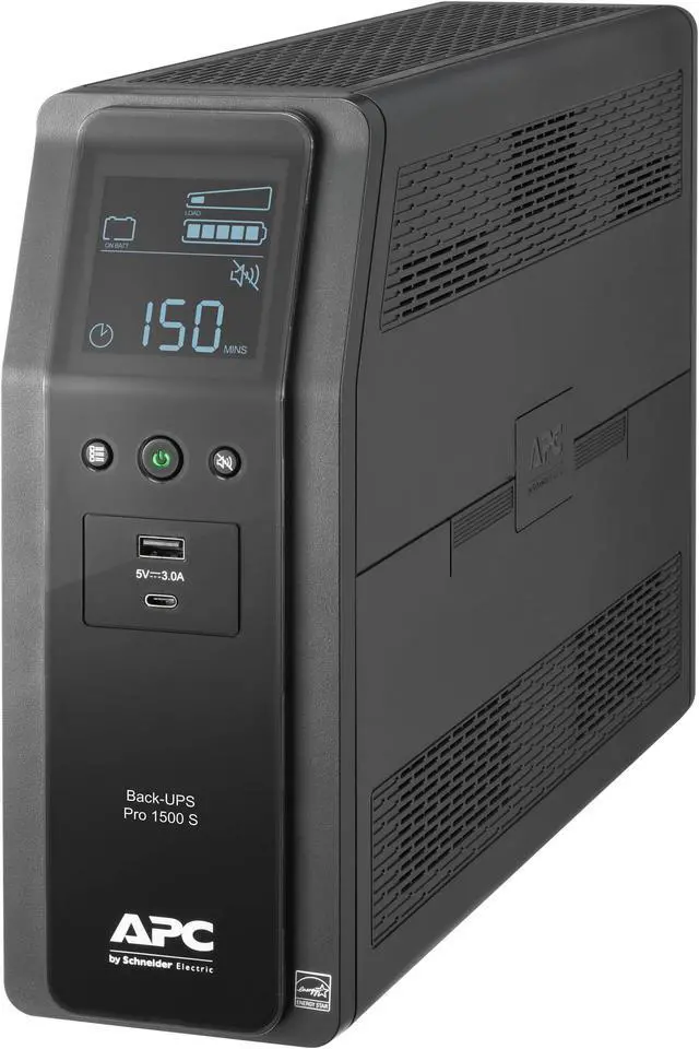 APC Back-UPS Pro 1500VA como sistema SAI representativo de la marca