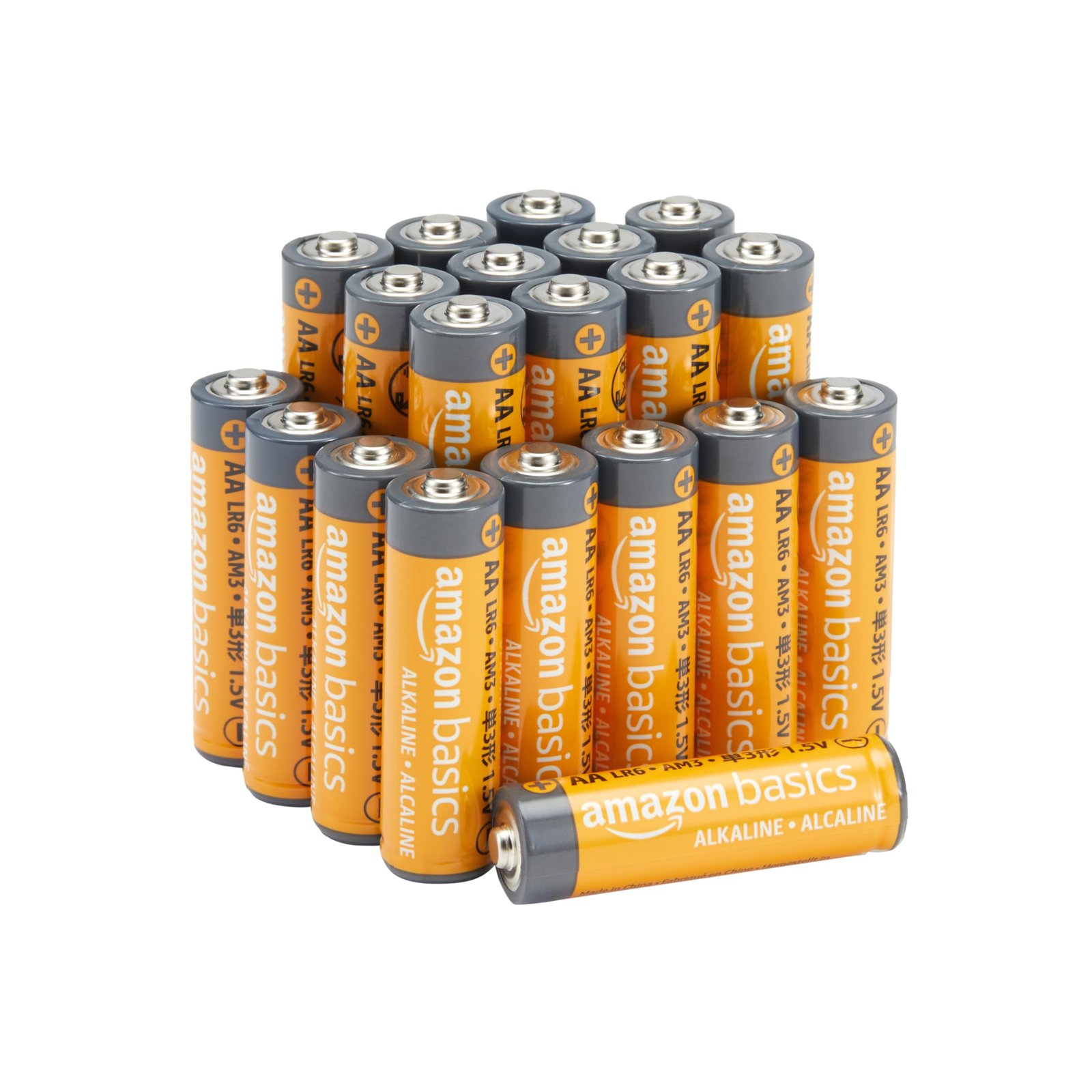 Pilas alcalinas AA AmazonBasics