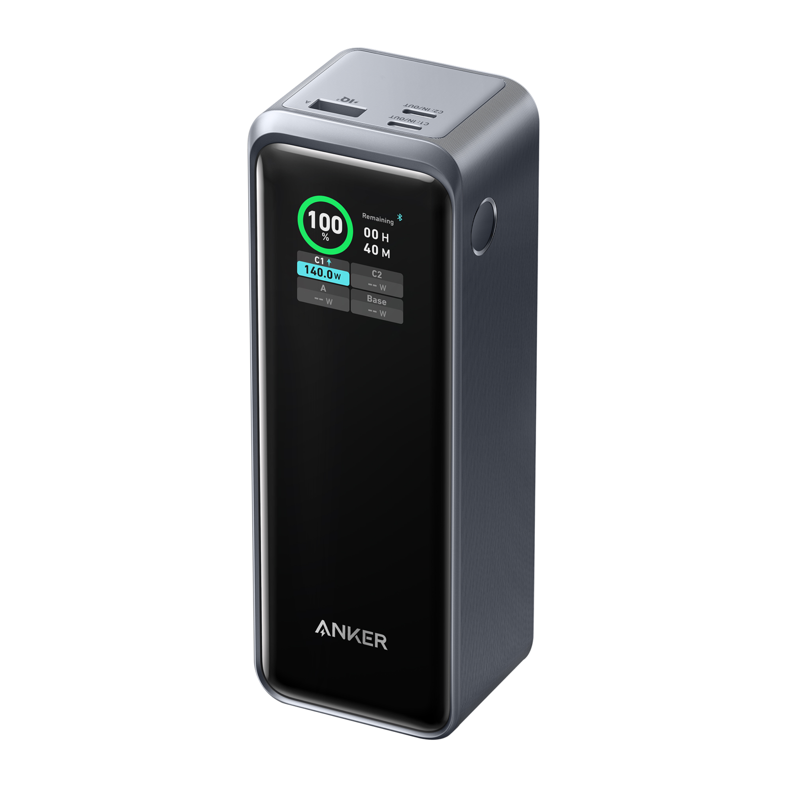 Batería externa Anker Prime de alta potencia con pantalla inteligente