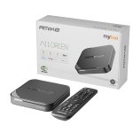 Receptor multimedia Amiko A11 Green con mando a distancia