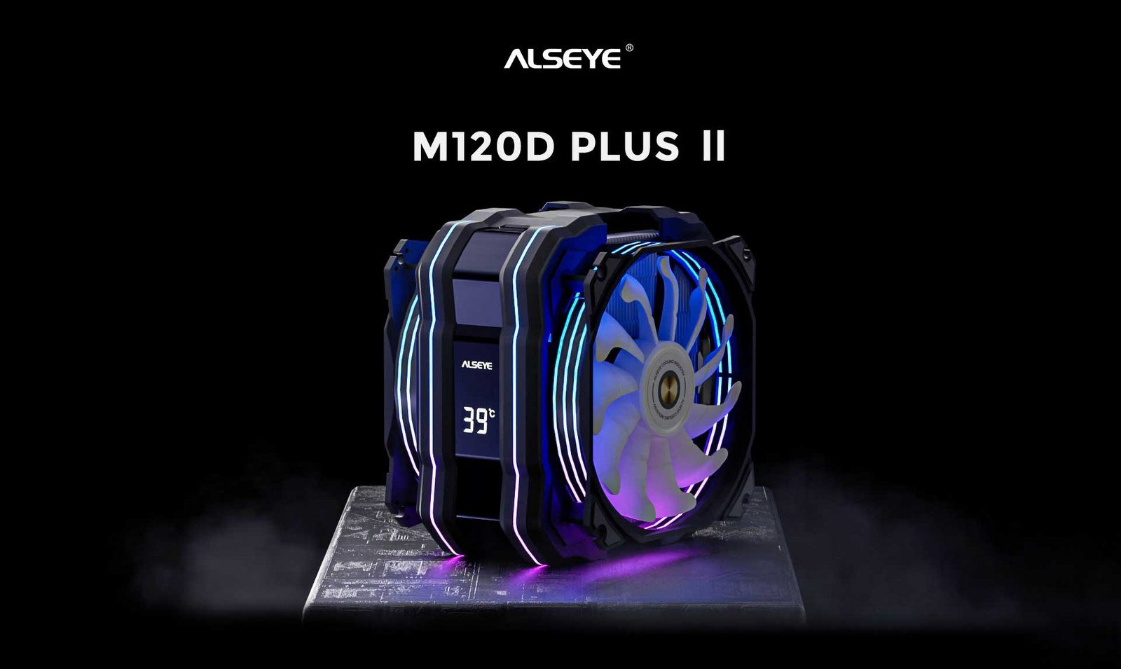 Disipador para procesador Alseye M120D Plus representativo de la marca