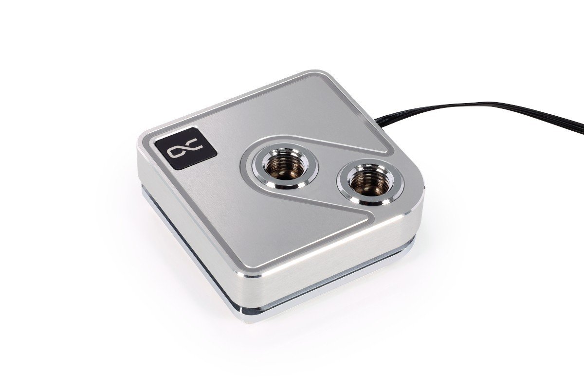 Bloque de refrigeración líquida Alphacool Core 1 Aurora Silver