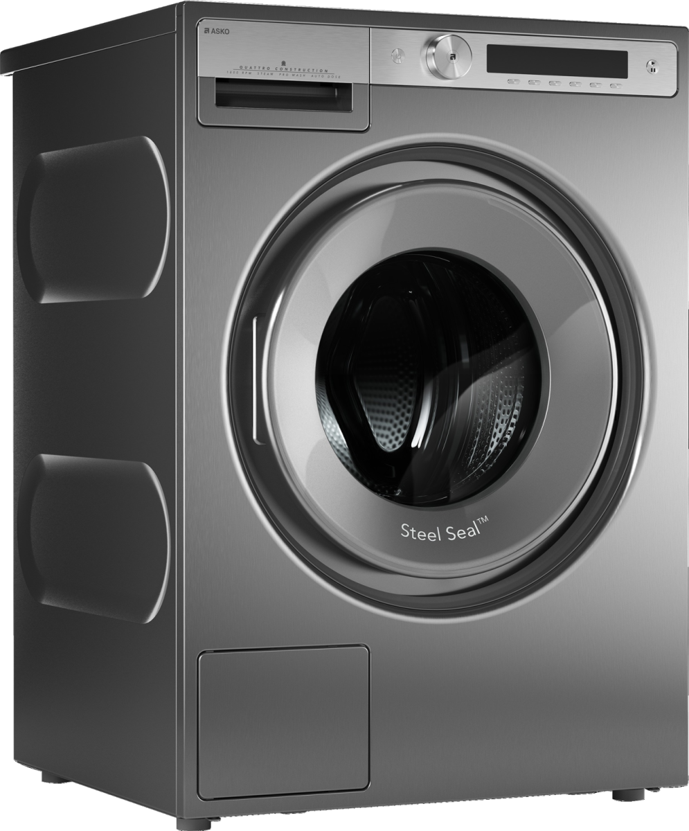 Lavadora Asko W6098X en acabado acero inoxidable con sistema Steel Seal