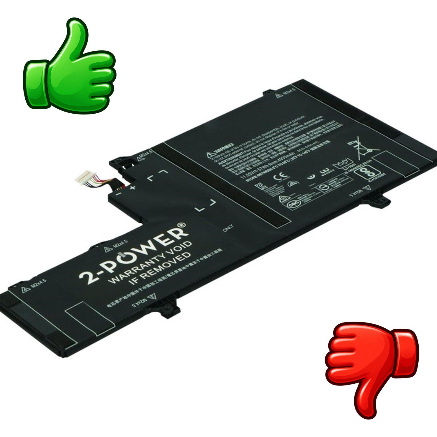 Batería de repuesto para portátil 2-POWER CBP3664A