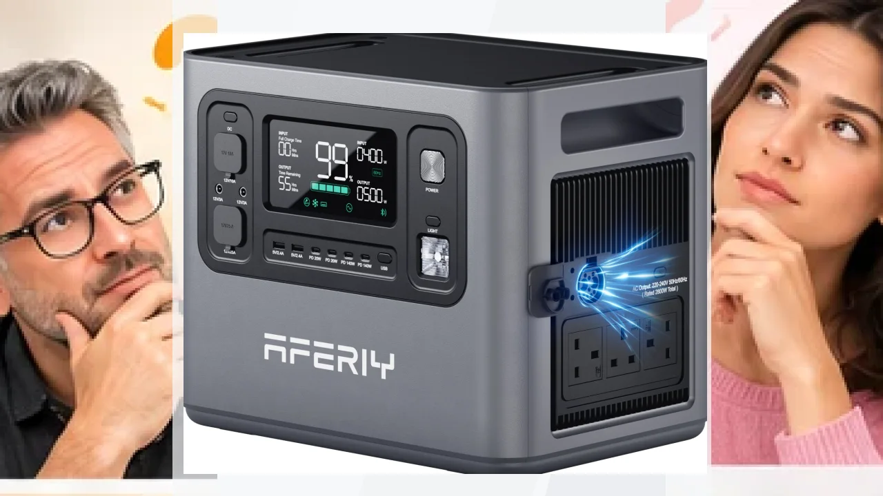 AFERIY Opiniones – Potencia portátil, baterías LiFePO4 y autonomía para casa y viajes