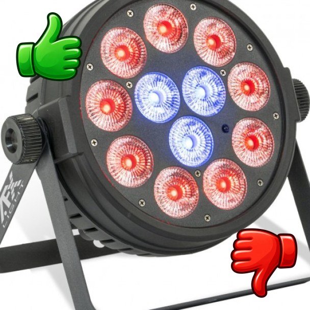 Proyector LED AFX LIGHT CLUB-MIX2 para iluminación de escenarios y eventos