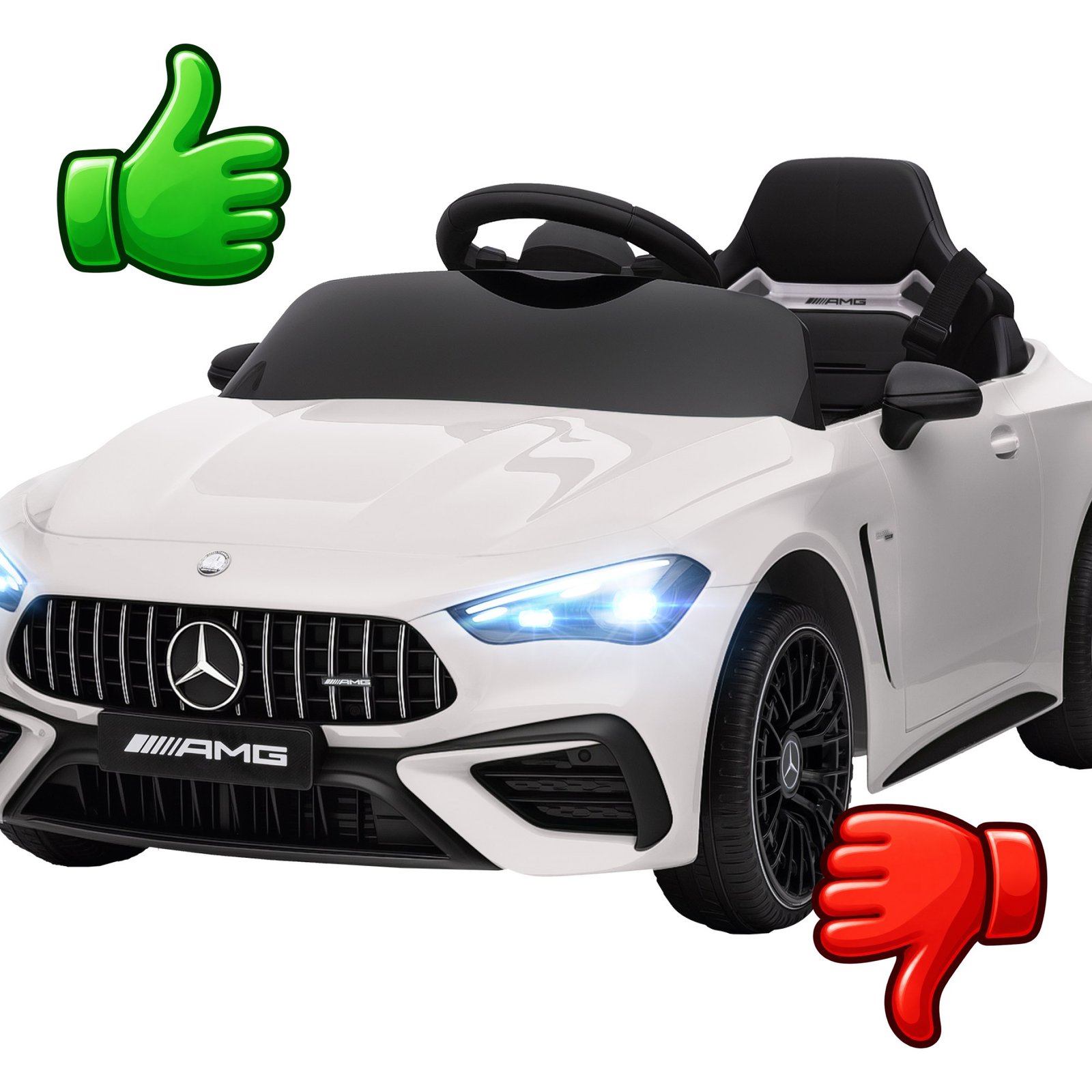 Coche eléctrico infantil Mercedes-AMG de AIYAPLAY