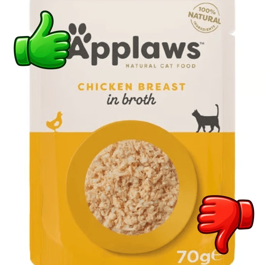 Applaws Chicken Breast in Broth, alimento húmedo natural para gatos con pechuga de pollo