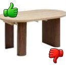 Mesa de comedor extensible Itaguai de Atmosphera