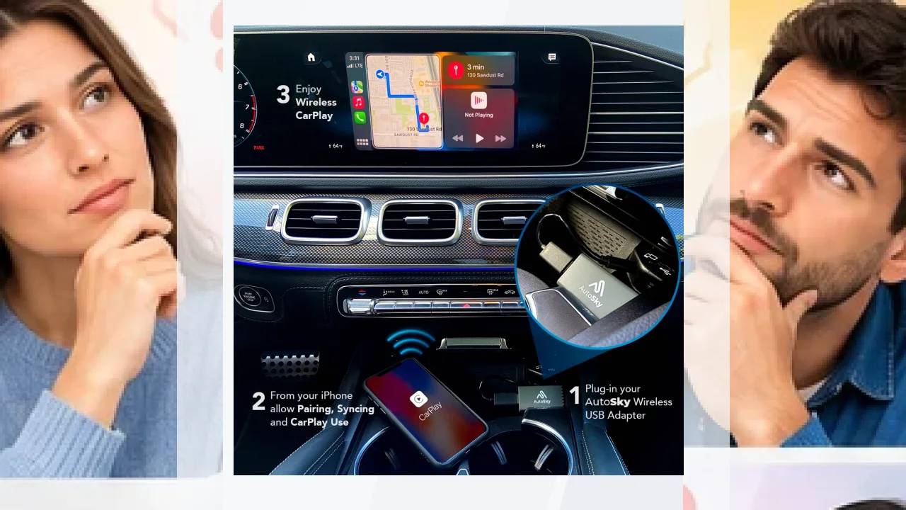 AUTOSKY Opiniones – Conectividad inalámbrica, facilidad de uso y tecnología práctica para el coche