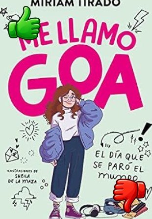 Libro Me llamo Goa de Míriam Tirado publicado por B DE BLOK