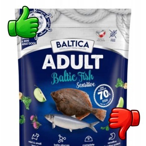 BALTICA Adult Baltic Fish Sensitive alimento para perros adultos de razas pequeñas