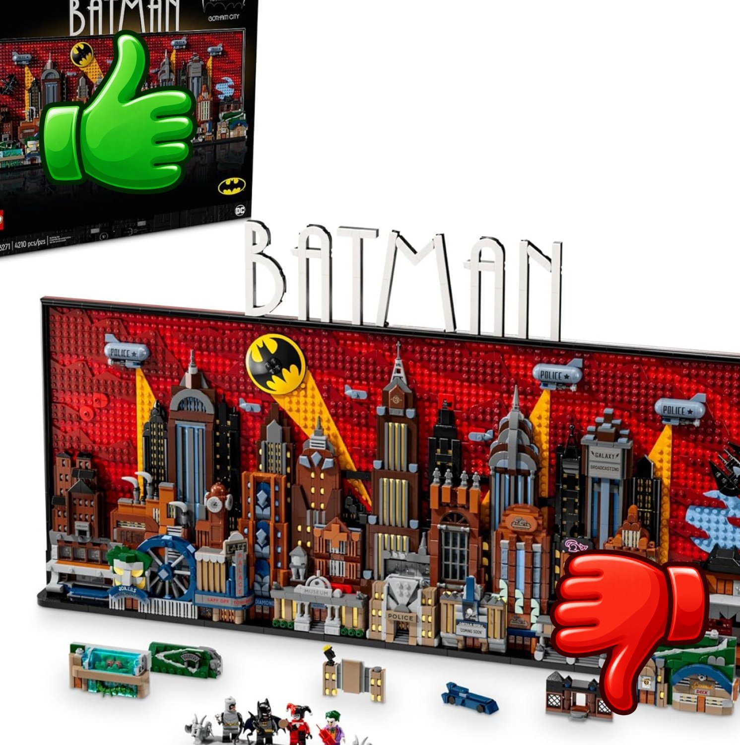 Set LEGO DC Batman Gotham City inspirado en Batman
