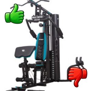 Máquina multifunción BEHUMAX Multigym 450 PRO para entrenamiento de fuerza