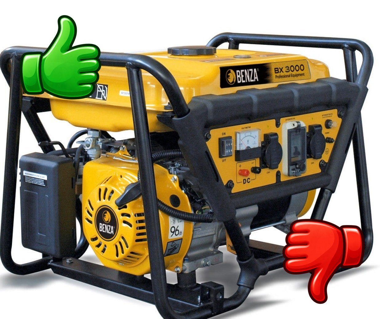 Generador BENZA BX 3000 AVR de gasolina