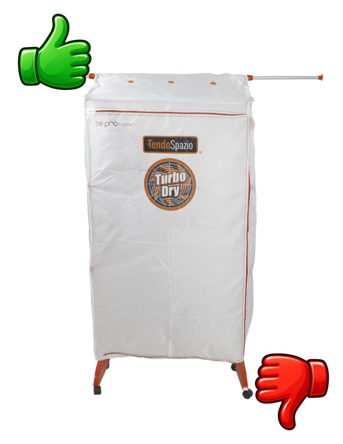 Secadora vertical BeproHome TendoSpazio TurboDry