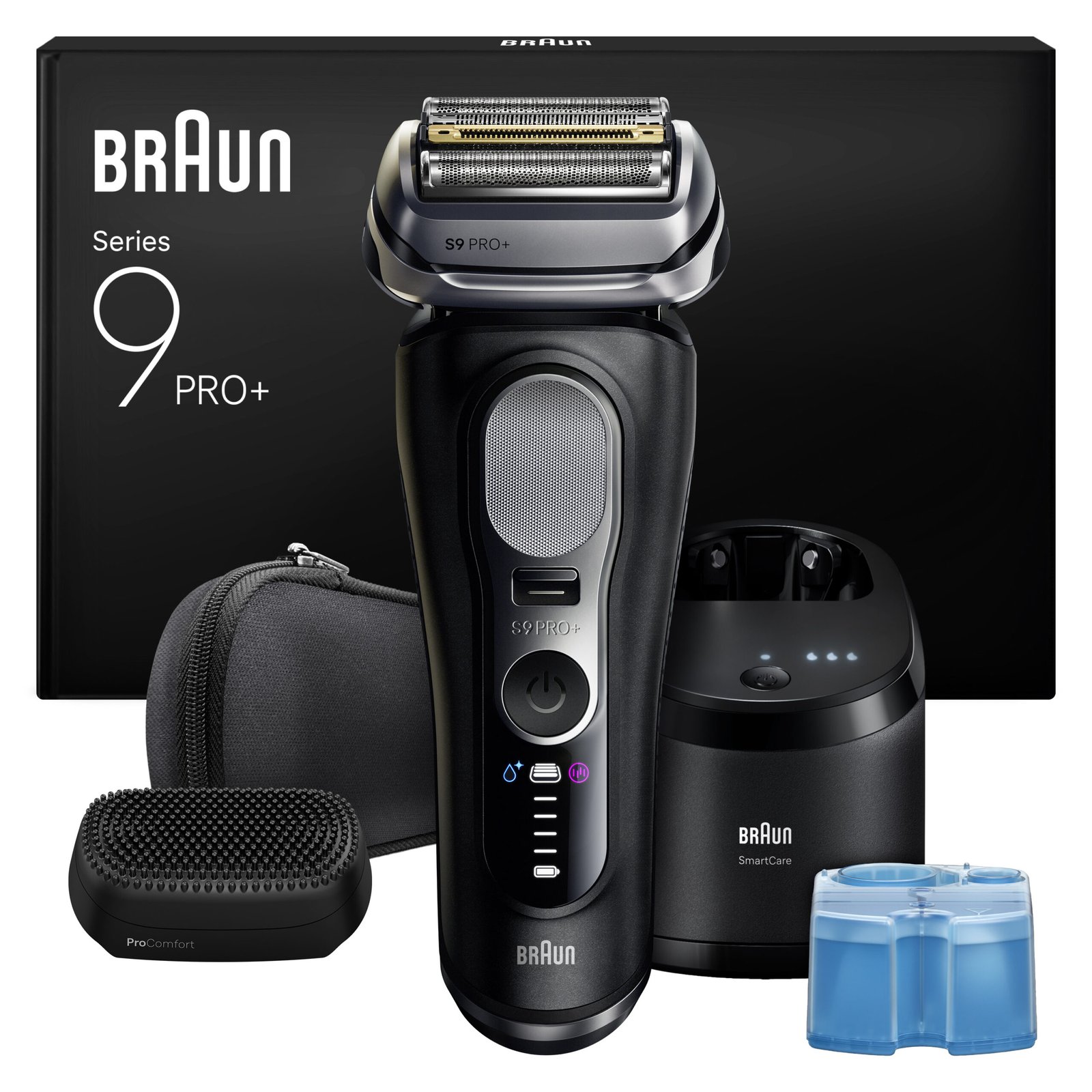 Afeitadora eléctrica Braun Series 9 Pro+ con centro SmartCare