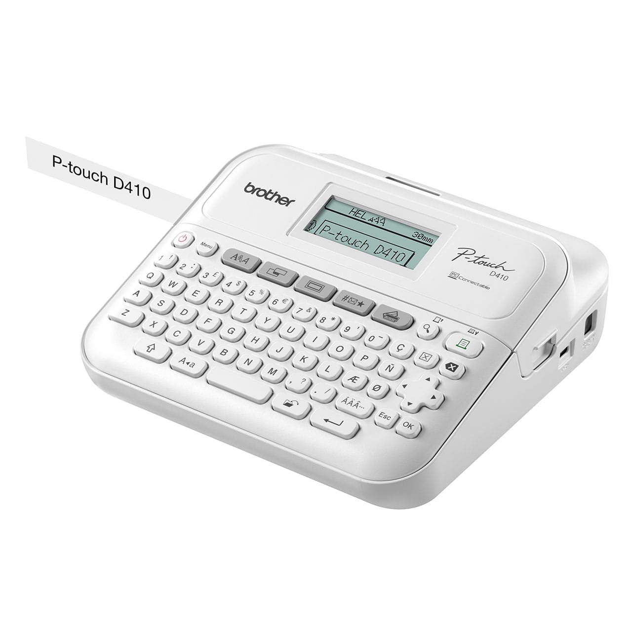Rotuladora electrónica Brother P-touch PT-D410