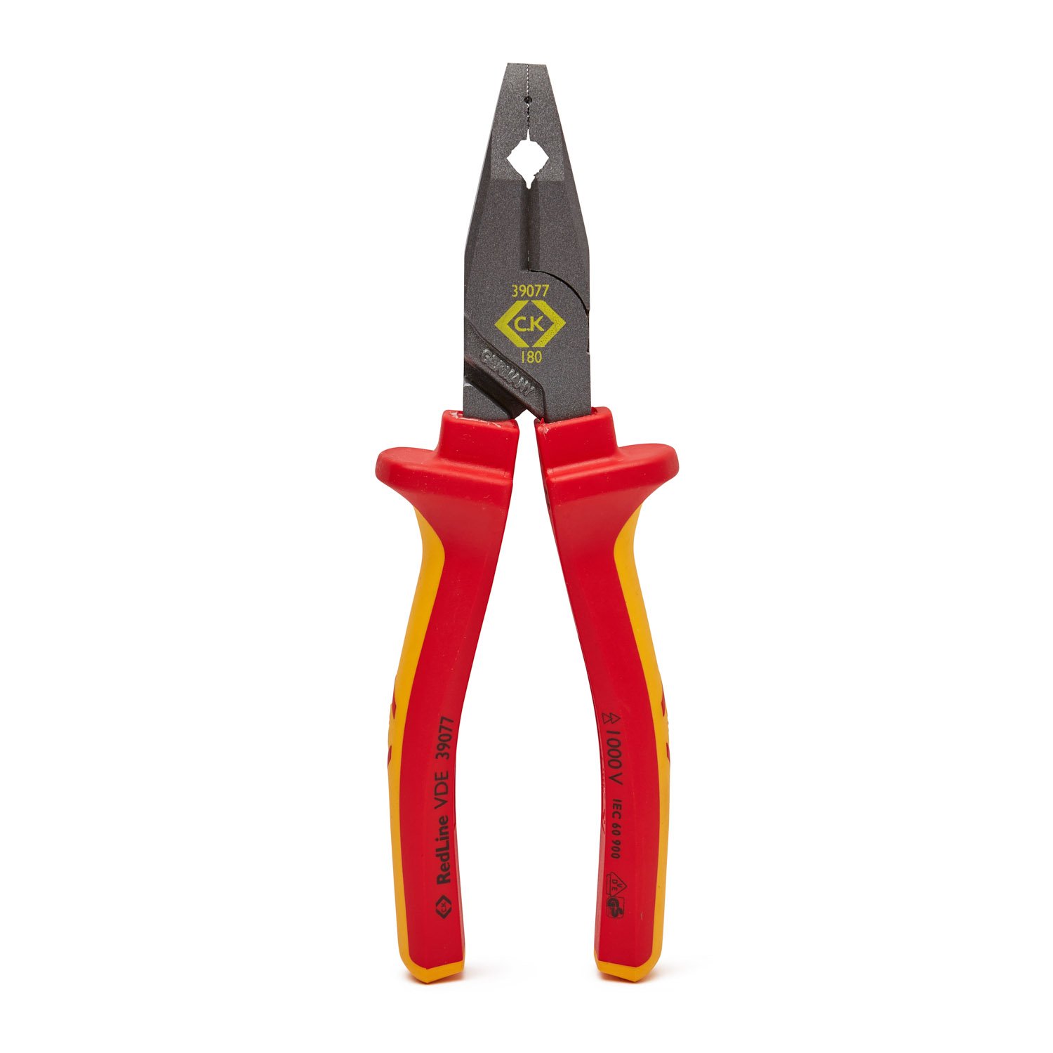 Alicate profesional C.K Tools RedLine VDE para electricistas