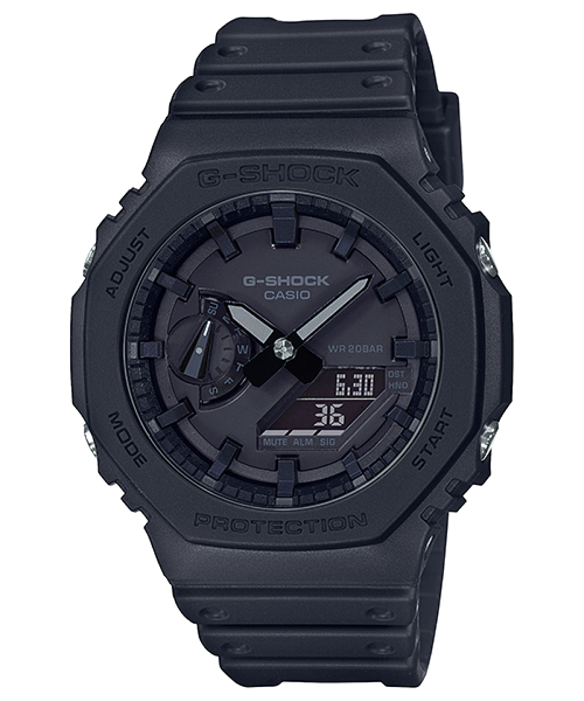 Reloj Casio G-SHOCK GA-2100-1A1 negro