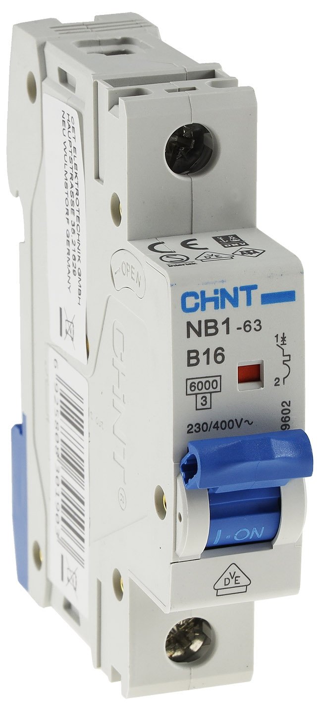 Interruptor automático magnetotérmico Chint NB1-63