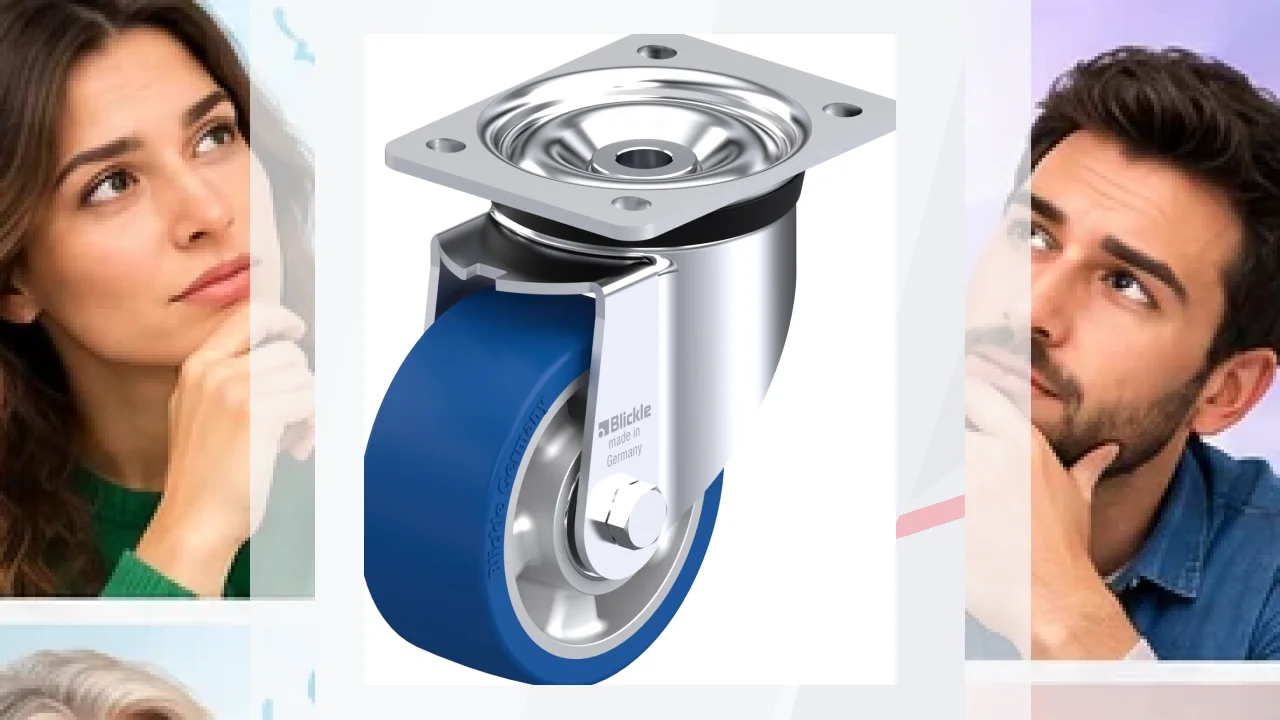Blickle Opiniones calidad industrial, rodadura eficiente y durabilidad para grandes cargas