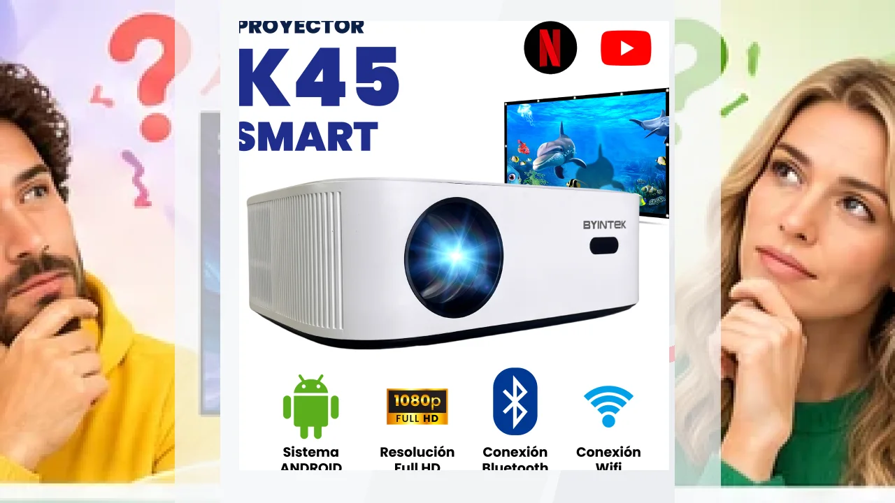 Byintek Opiniones proyectores versátiles con buena conectividad y gran formato