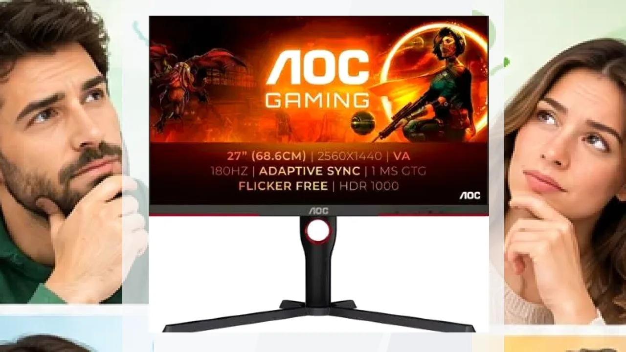 AOC Opiniones calidad de imagen fluidez y ventajas de sus monitores