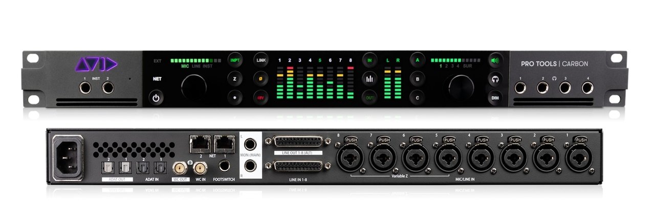 Interfaz de audio profesional Avid Pro Tools Carbon