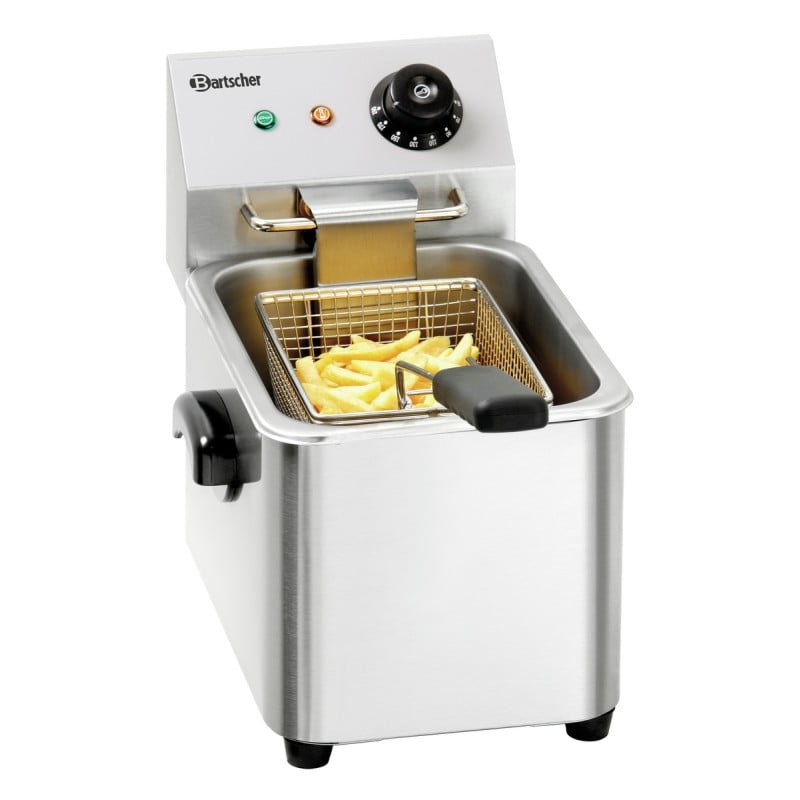 Freidora profesional Bartscher SNACK I de acero inoxidable