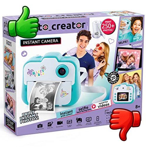 Cámara instantánea Photo Creator de CANAL TOYS para crear e imprimir fotografías