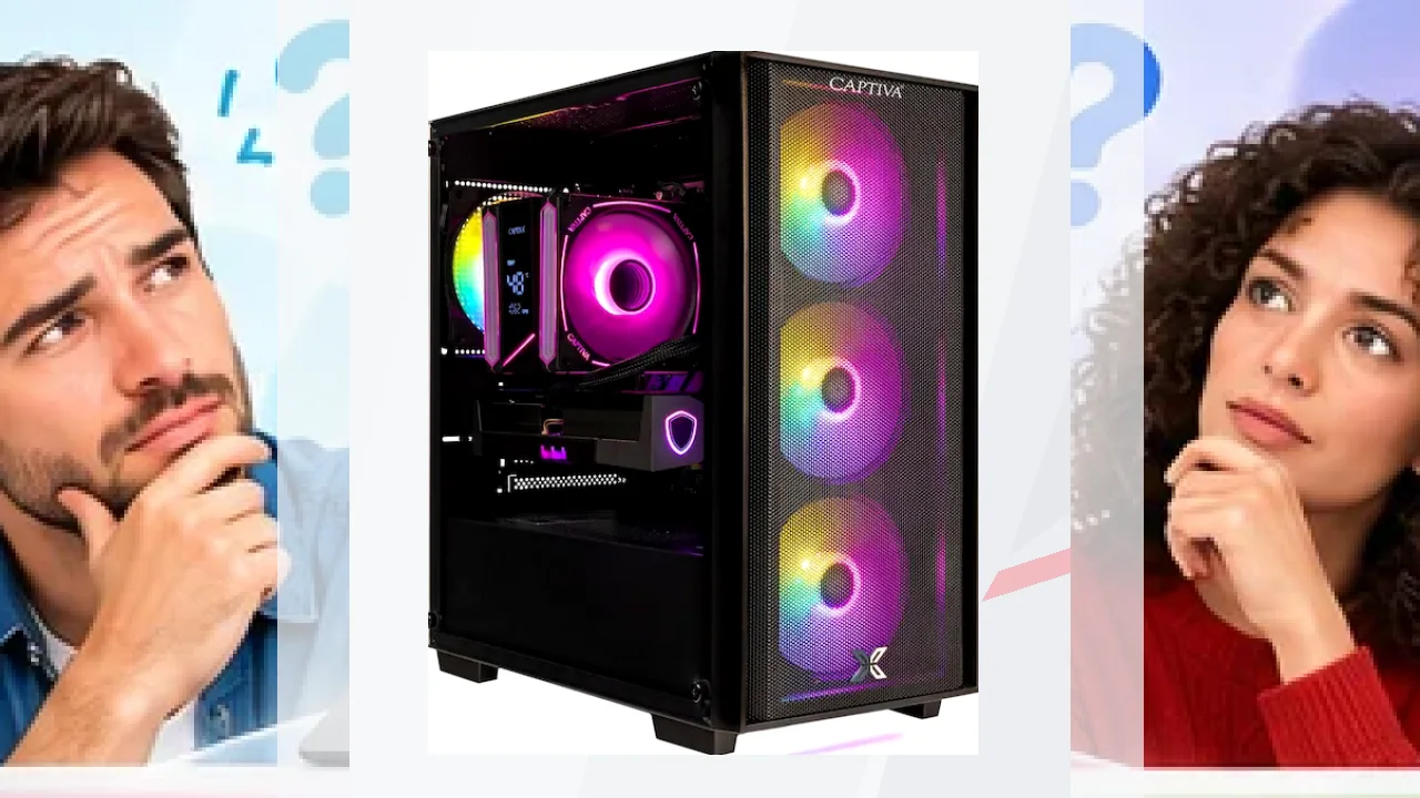 CAPTIVA Opiniones – Potencia gaming componentes actuales y configuraciones para cada nivel