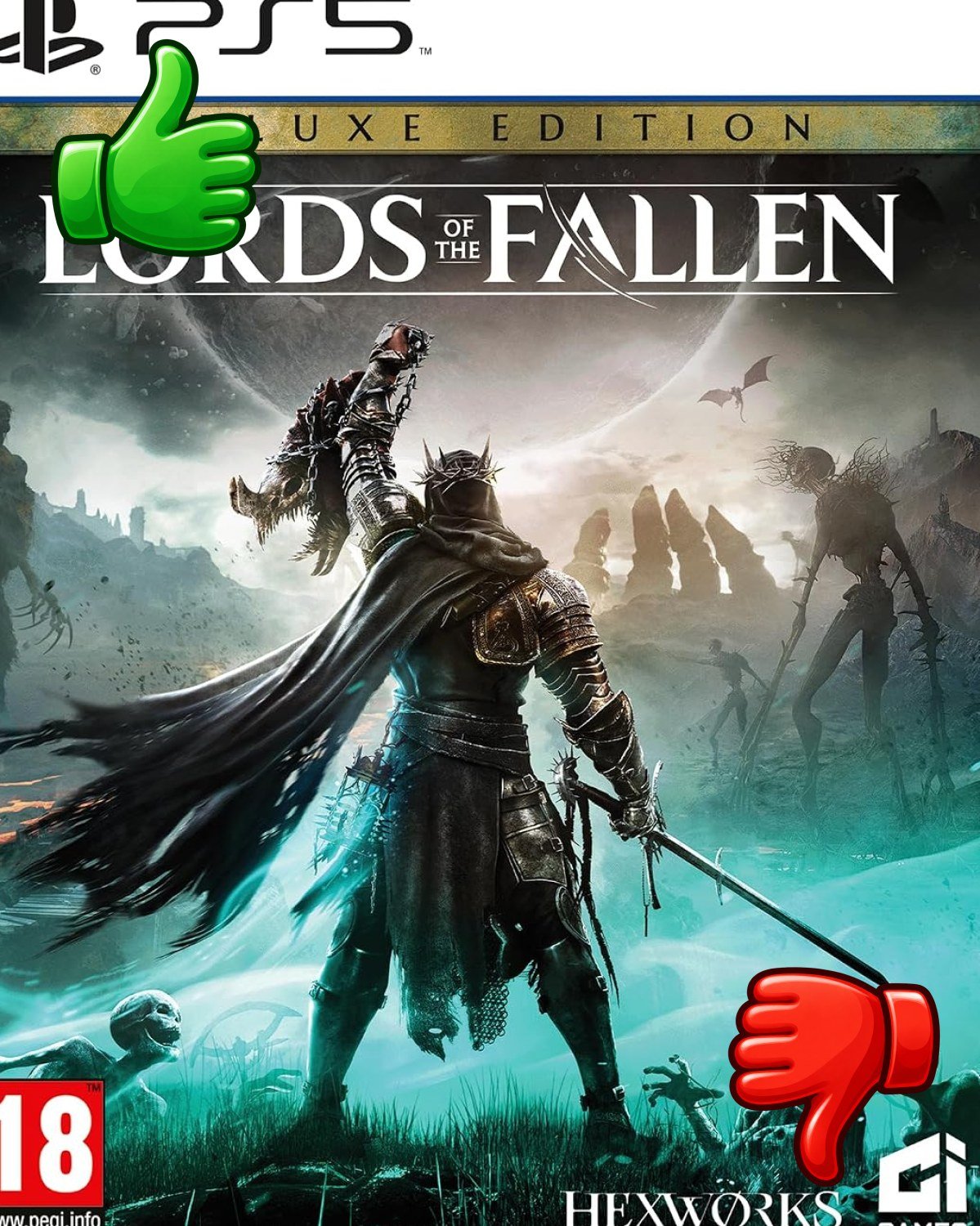 Lords of the Fallen Deluxe Edition para PlayStation 5 publicado por CI Games
