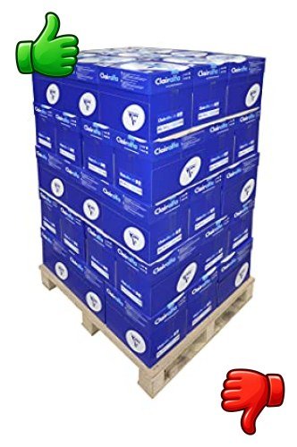 Papel multifunción blanco Clairalfa de Clairefontaine en cajas para impresión láser, inkjet y fotocopiadora