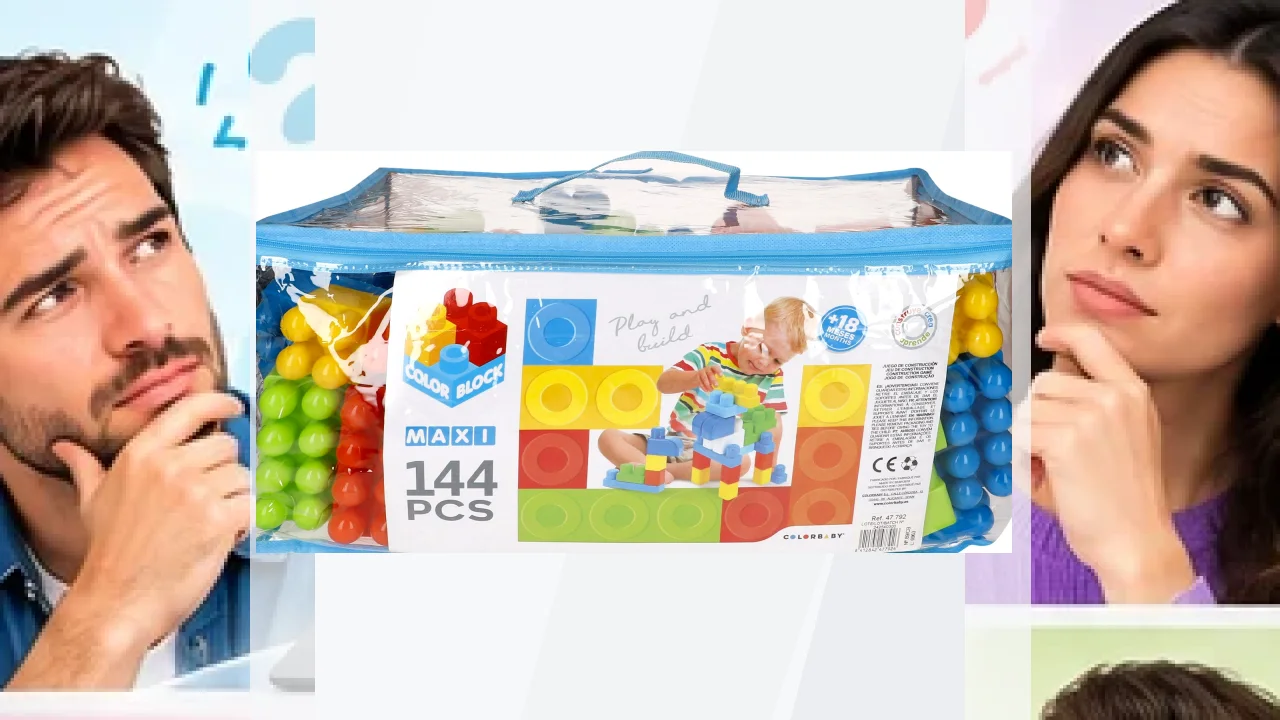 COLOR BLOCK Opiniones – Bloques resistentes creatividad y juego educativo para crecer construyendo