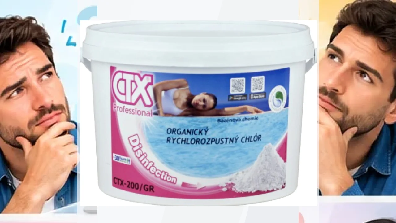 CTX Professional CTX-200 GR cloro rápido granulado para la desinfección del agua de piscinas