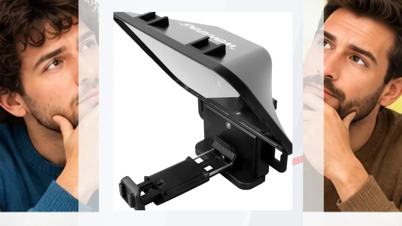 Teleprompter Desview T3 para cámaras, smartphones y tablets
