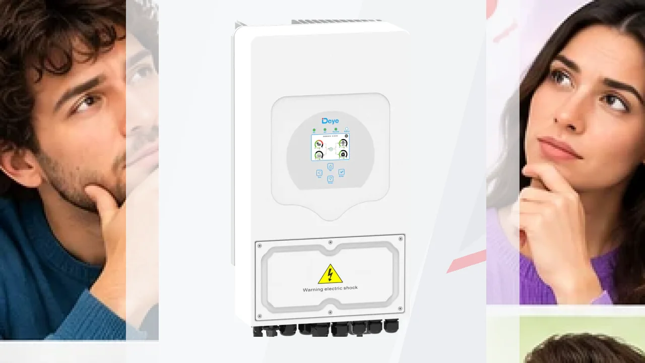 Inversor solar híbrido DEYE SUN-5K-SG03LP1-EU de 5 kW