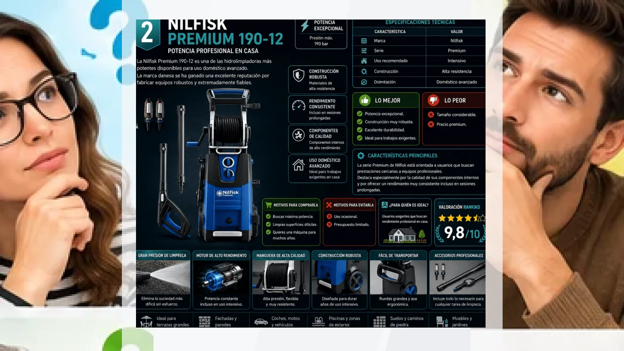 Marca Nilfisk: análisis, opiniones y valoración.